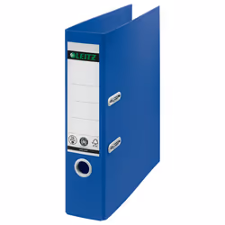 Leitz 10180035, A4, Anneau rond, Rangement, Carton, Papier, Bleu, Bleu