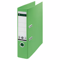 Leitz 10180055, A4, Anneau rond, Rangement, Carton, Papier, Vert, Vert