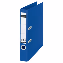 Leitz 10190035, A4, Anneau rond, Rangement, Carton, Papier, Bleu, Bleu