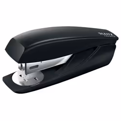 Leitz NeXXt 56060095, 25 feuilles, Noir, Agrafes classiques, 24/6, 26/6, Métal, Plastique, 80 g/m²