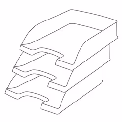 Leitz 52275095 Polystyrène Rouge