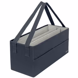 Leitz 64440089, Unisexe, Sac à main, Taille unique, Fermeture à glissière, Noir, Monochromatique