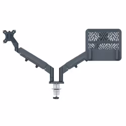 Leitz 65380089, Collier de serrage/ passe-fil, 18 kg, 43,2 cm (17"), 81,3 cm (32"), 100 x 100 mm, Gris foncé