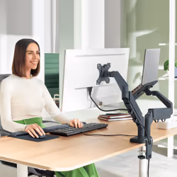 Leitz 65380089 support d'écran plat pour bureau 32" Gris foncé - Vue supplémentaire 5