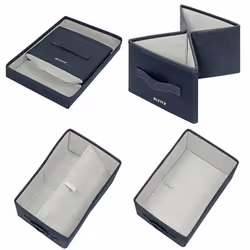 Leitz 61460089 Boîte de rangement Rectangulaire Tissu Bleu - Vue supplémentaire 4