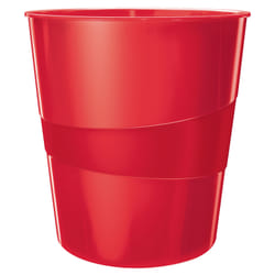 Leitz WOW Rond Plastique Rouge