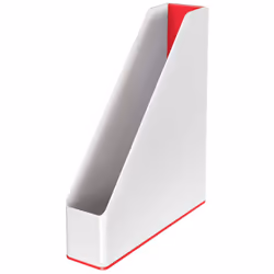 Leitz WOW, Polystyrène, Rouge, Blanc, A4, 73 mm, 272 mm, 318 mm