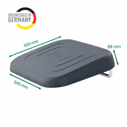 Leitz 65460089 repose-pieds Gris - Vue supplémentaire 6