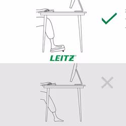 Leitz 65460089 repose-pieds Gris - Vue supplémentaire 7