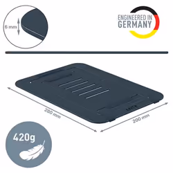 Leitz 63460089 Support de livres Laptop et bras pour tablette Gris foncé 43,2 cm (17") - Vue supplémentaire 6