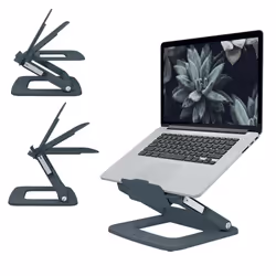 Leitz 64240089 Support de livres Supports de Laptop Gris foncé 15" - Vue supplémentaire 4
