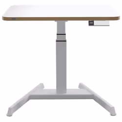 Leitz 65340001 plan de travail informatique Forme carrée Aluminium Gris foncé