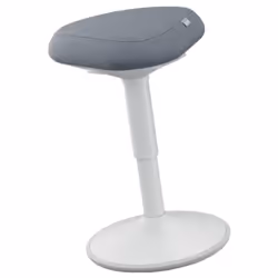 Leitz 65440085, Siège rembourré, Gris, Plastique, Gris, 17 cm, 110 kg