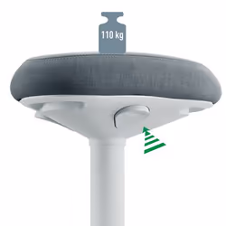 Leitz 65450085 chaise et fauteuil de bureau Siège rembourré - Vue supplémentaire 6
