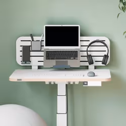 Leitz 65490000 bac de rangement de bureau Panneaux MDF, Plastique recyclé Blanc
