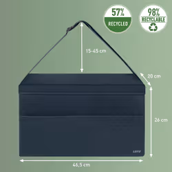 Leitz 67230089 Boîte de rangement Pochette de rangement Rectangulaire Tissu Gris - Vue supplémentaire 8