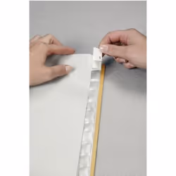 Leitz 12740000 intercalaire de classement Onglet avec index vierge Carton Gris, Blanc