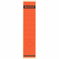 Leitz Étiquettes dos, autocollantes, Rouge, Rectangle, Classeur, Papier, 61 mm, 285 mm