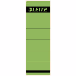 Leitz Étiquettes dos, autocollantes, Vert, Rectangle, Classeur, Papier, 61 mm, 192 mm