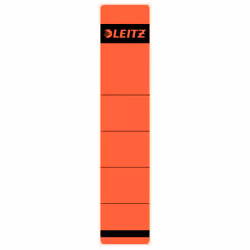 Leitz Étiquettes dos, autocollantes, Rouge, Rectangle, Classeur, Papier, 39 mm, 192 mm