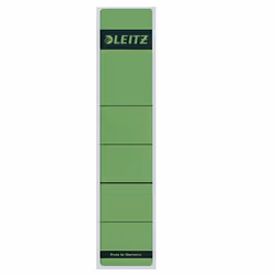 Leitz Étiquettes dos, autocollantes, Vert, Rectangle, Classeur, Papier, 39 mm, 192 mm