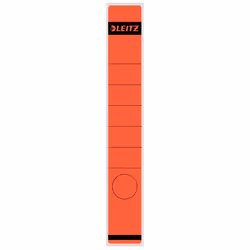Leitz Étiquettes dos, autocollantes, Rouge, Rectangle, Classeur, Papier, 39 mm, 285 mm