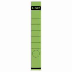 Leitz Étiquettes dos, autocollantes, Vert, Rectangle, Classeur, Papier, 285 mm, 10 pièce(s)