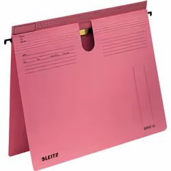 Leitz SERIE 18, A4, Carton, Rouge, 257 mm, 2 mm, 350 mm