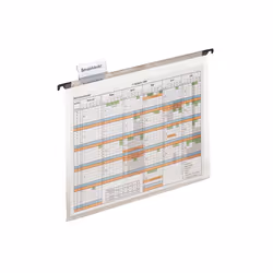 Leitz ALPHA, A4, Polypropylène (PP), Transparent, DIN 821, 348 mm, 264 mm
