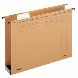 Leitz ALPHA, A4, Carton, Plastique, Marron, 320 g/m², DIN 821, 290 mm