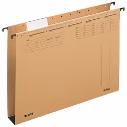 Leitz ALPHA, A4, Carton, Marron, 320 g/m², DIN 821, 270 mm