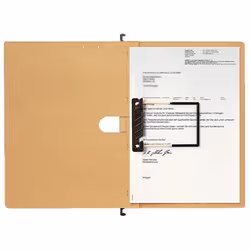 Leitz Alpha, A4, Carton, Polypropylène (PP), Marron, Plastique, 348 mm, 268 mm