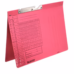Leitz 20940025, A4, Carton, Rouge, 265 mm, 2 mm, 318 mm