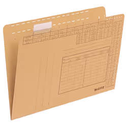 Leitz 24350000, A4, Carton, Plastique, Marron, Plastique, 230 mm, 1 mm