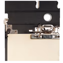 Leitz ALPHA DUO dossier suspendu A4 Carton, Plastique Noir