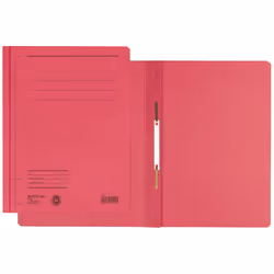 Leitz Cardboard binder, A4, red, A4, Rouge, 250 feuilles, 240 mm, 240 x 318 x 1 mm