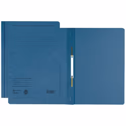 Leitz Cardboard binder, A4, blue, A4, Bleu, 250 feuilles, 240 mm, 240 x 318 x 1 mm