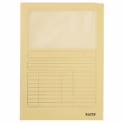Esselte Window Folder, A4, Jaune, 220 mm, 310 mm