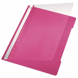 Leitz 41910022, Fuchsia, Transparent, PVC, 250 feuilles, A4, 233 mm, 310 mm