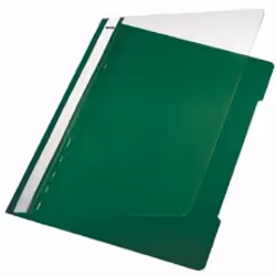 Leitz Standard Plastic File White A4 PVC Light-green, Vert, PVC, A4, 233 mm, 310 mm