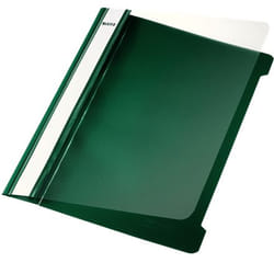 Leitz 41970055 protège documents PVC Vert, Transparent