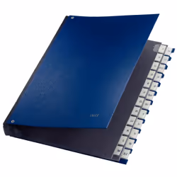 Leitz 59240035, Bleu, Polypropylène (PP), 273 mm, 35 mm, 255 mm, 960 g