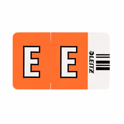 Leitz 66141000 étiquette auto-collante Rectangle aux angles arrondis Orange