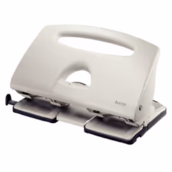 Leitz 51320085, 40 feuilles, Gris, Aluminium, Plastique, 8 cm, A4, A5, A6, Folio, US Quart, 1,94 kg