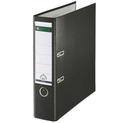 Leitz 180° Plastic Lever Arch File classeur à anneaux A4 Noir