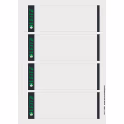 Leitz 16850085, Gris, Rectangle, Classeur, Papier, 80 g/m², 61 mm