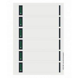 Leitz 16860085 étiquette auto-collante Rectangle Gris 600 pièce(s)