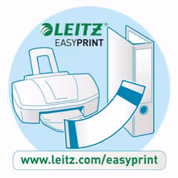 Leitz 16860085 étiquette auto-collante Rectangle Gris 600 pièce(s)