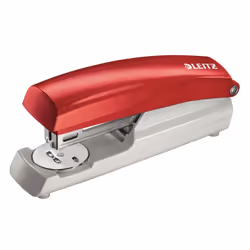 Leitz NeXXt 5500, 30 feuilles, Rouge, 24/6, 26/6, 3 mm, Haut, 140 agrafes