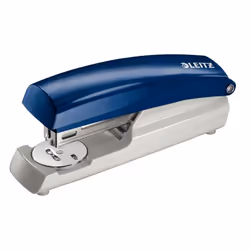 Leitz 5500, 30 feuilles, Bleu, Acier inoxydable, 24/6, 26/6, Métal, Papier, Haut, 200 agrafes